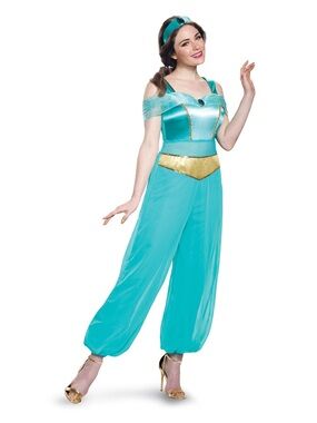🎃 Officially Licensed Disney Adult Jasmine Costume - New With Tags 🎃